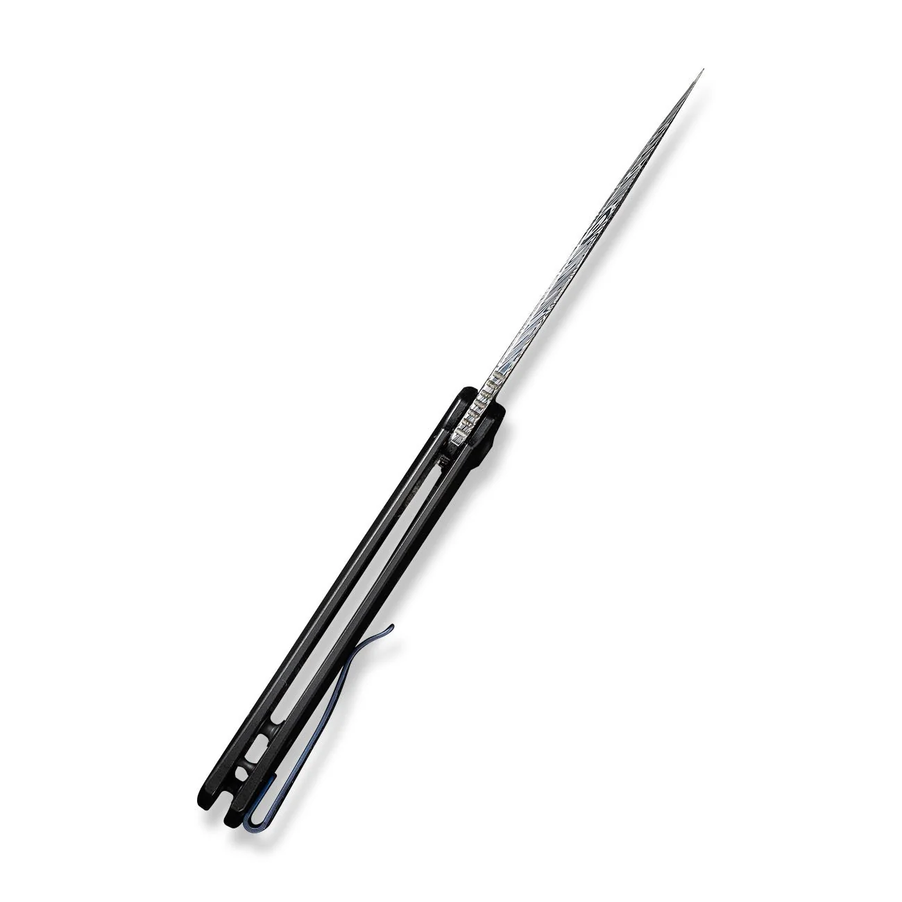 WEKNIFE Speedster Flipper Knife Titanium Handle (3.47" Damasteel Blade) WE21021B-DS1 - Image 8