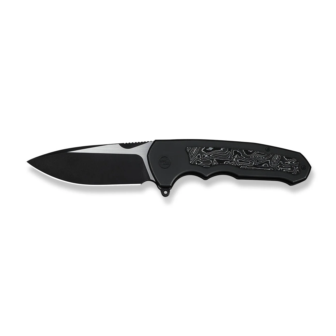 WEKNIFE Starlash Flipper Knife Titanium & Carbon Fiber Handle (3.97" M390 Blade) WE23011D-1 - Image 4
