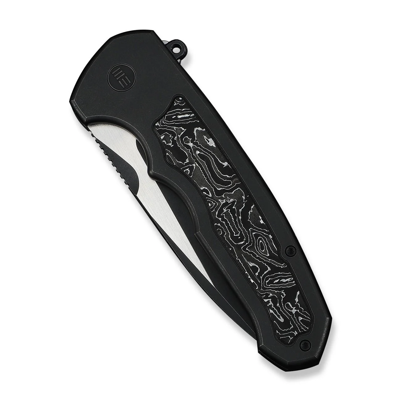 WEKNIFE Starlash Flipper Knife Titanium & Carbon Fiber Handle (3.97" M390 Blade) WE23011D-1 - Image 6