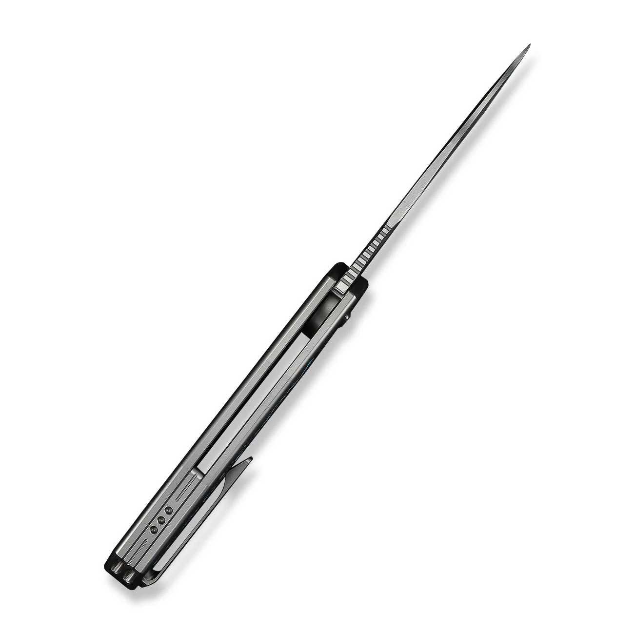 WEKNIFE Starlash Flipper Knife Titanium & FatCarbon Fiber Handle (3.97" M390 Blade) WE23011D-2 - Image 9