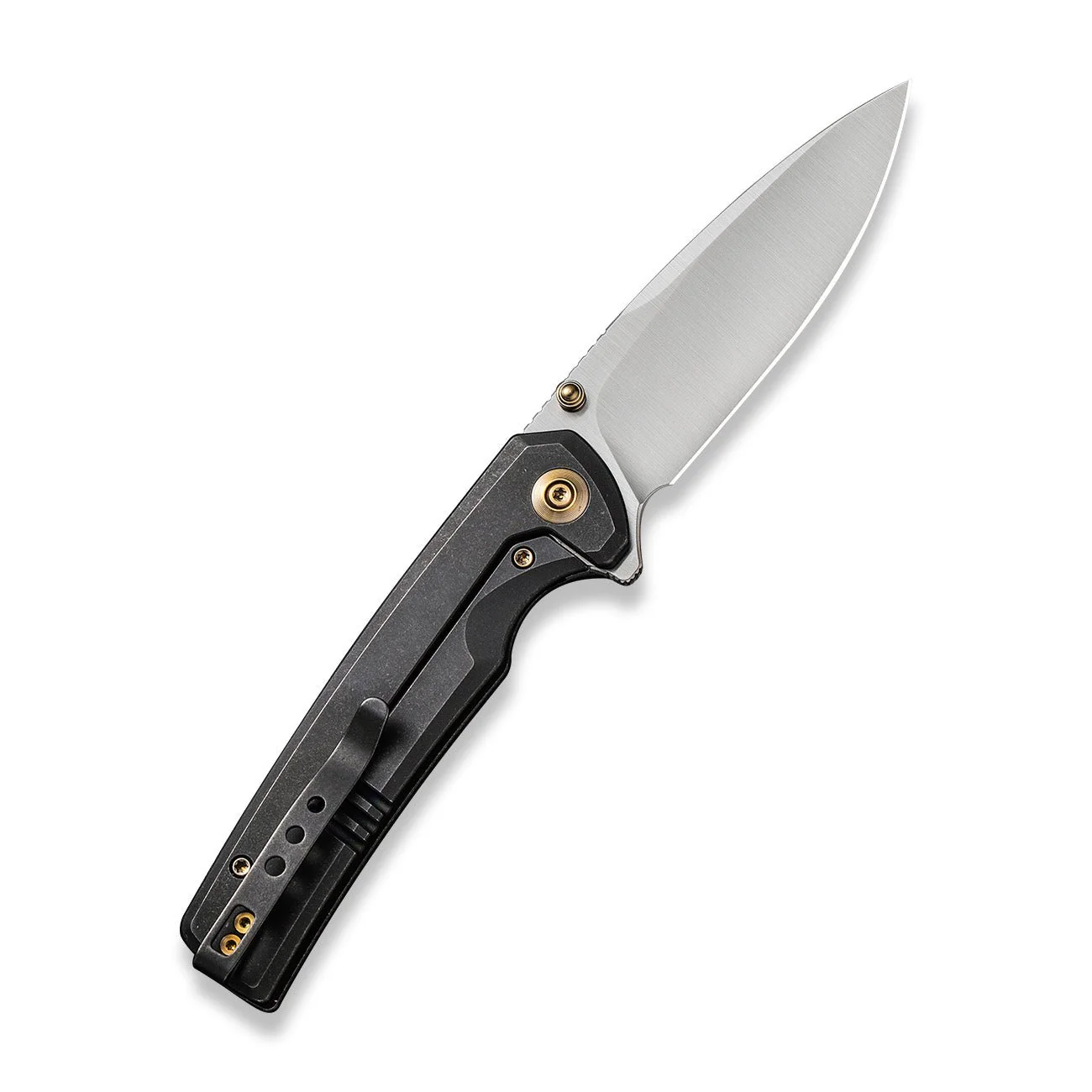 WEKNIFE Subjugator Flipper & Thumb Stud Knife Titanium Handle (3.48" CPM 20CV Blade) WE21014C-2 - Image 2