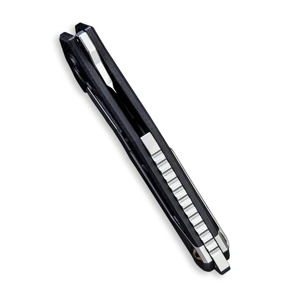 WEKNIFE Sugga Flipper Knife Titanium & Carbon Fiber Handle (3.55" CPM S35VN Blade) 915A - Image 4