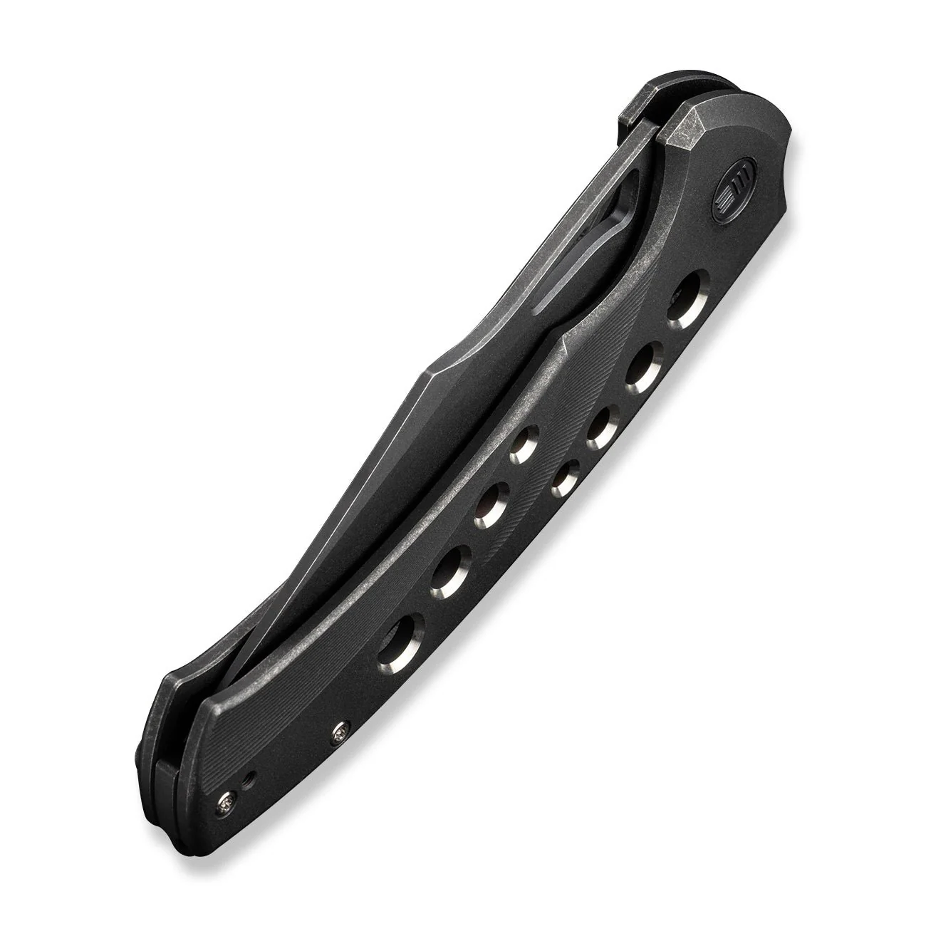 WEKNIFE Swiftfin Flipper & Thumb Hole Knife Titanium Handle (3.8" CPM 20CV Blade) WE23051-1 - Image 8