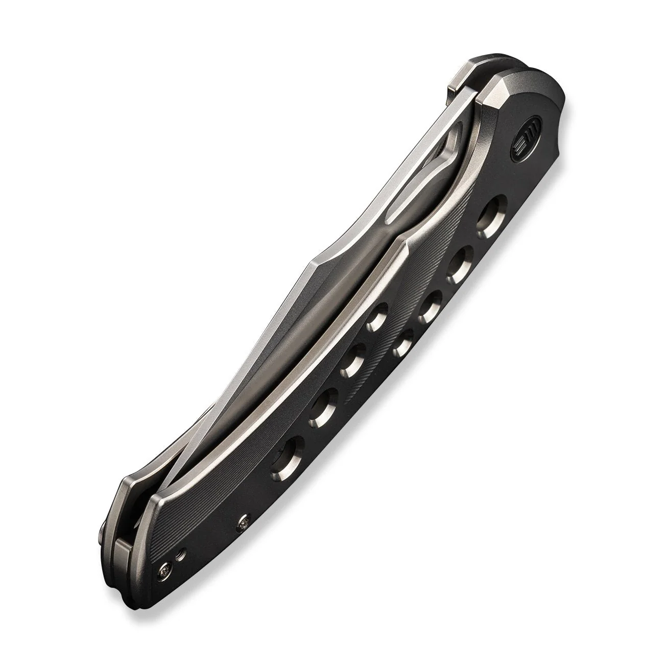 WEKNIFE Swiftfin Flipper & Thumb Hole Knife Titanium Handle (3.8" CPM 20CV Blade) WE23051-2 - Image 8