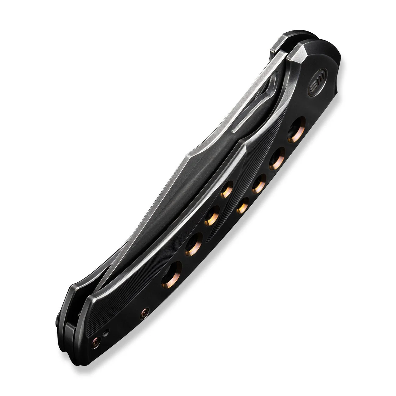 WEKNIFE Swiftfin Flipper & Thumb Hole Knife Titanium Handle (3.8" CPM 20CV Blade) WE23051-3 - Image 8