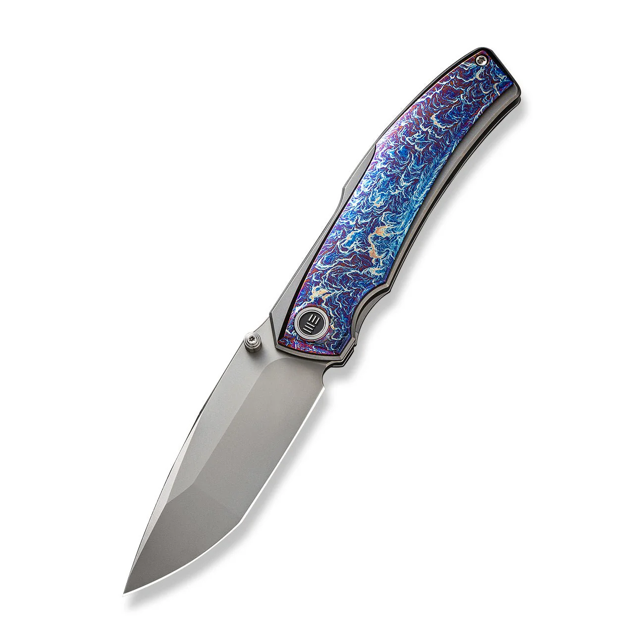 WEKNIFE Swordfin Front Flipper & Thumb Stud Knife Titanium Handle (3.28" CPM 20CV Blade) WE23067-1 - Image 3