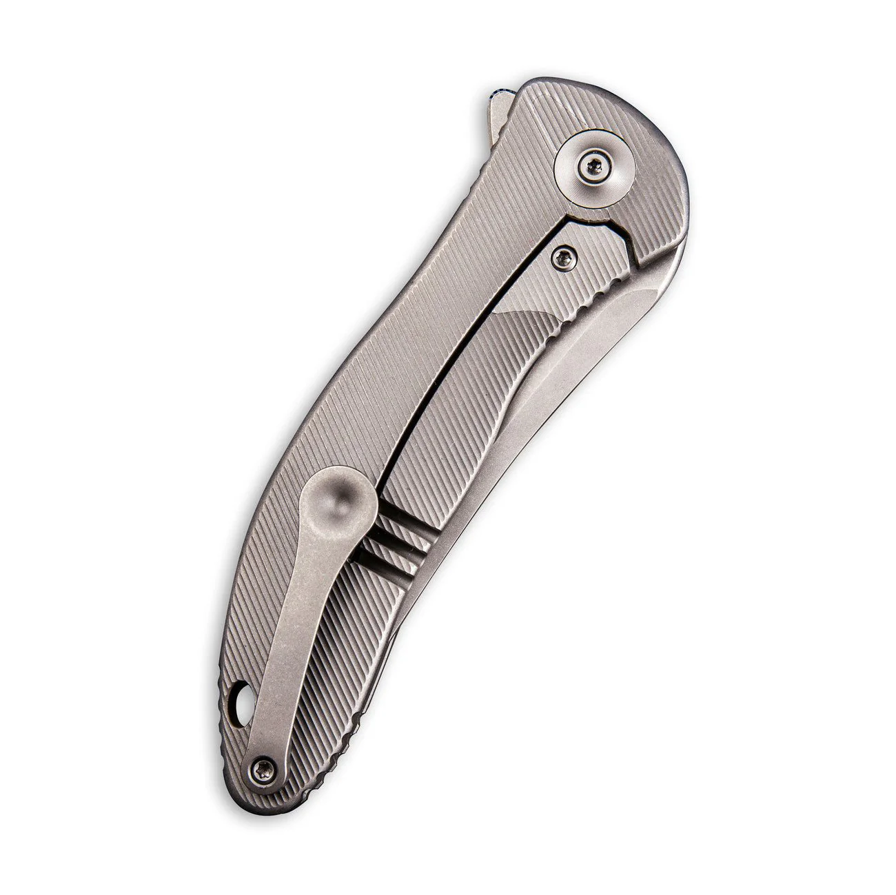 WEKNIFE Synergy2 Flipper Knife Titanium Handle (3.49" M390 Blade) 912A - Image 3