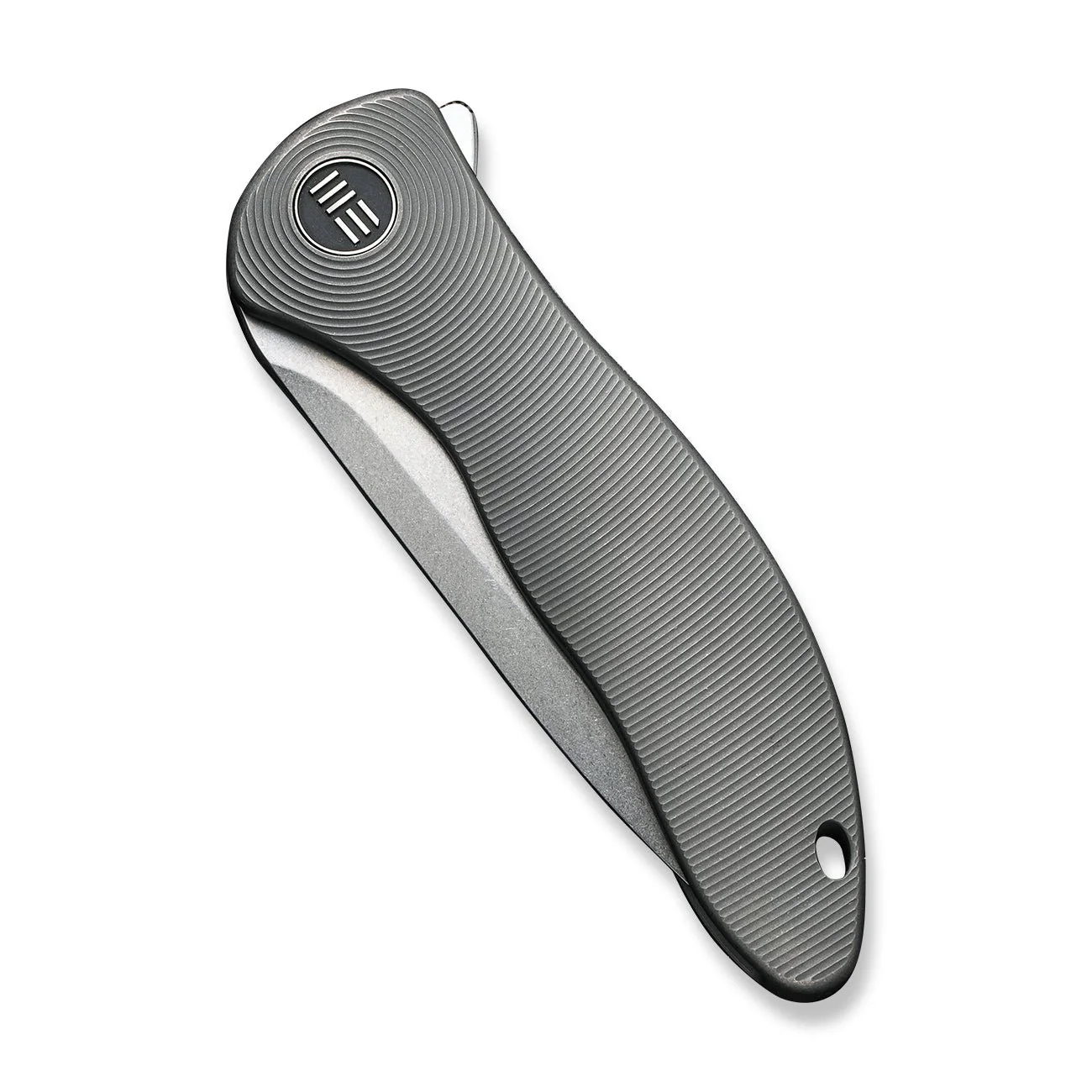 WEKNIFE Synergy2v2 Flipper Knife Titanium Handle (3.49" CPM 20CV Blade) WE18046D-1 - Image 6