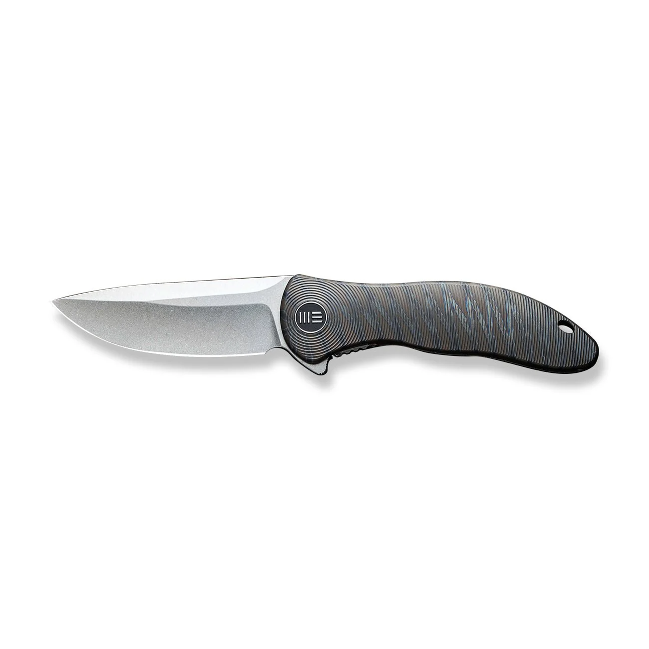WEKNIFE Synergy2v2 Flipper Knife Titanium Handle (3.49" CPM 20CV Blade) WE18046D-2 - Image 4