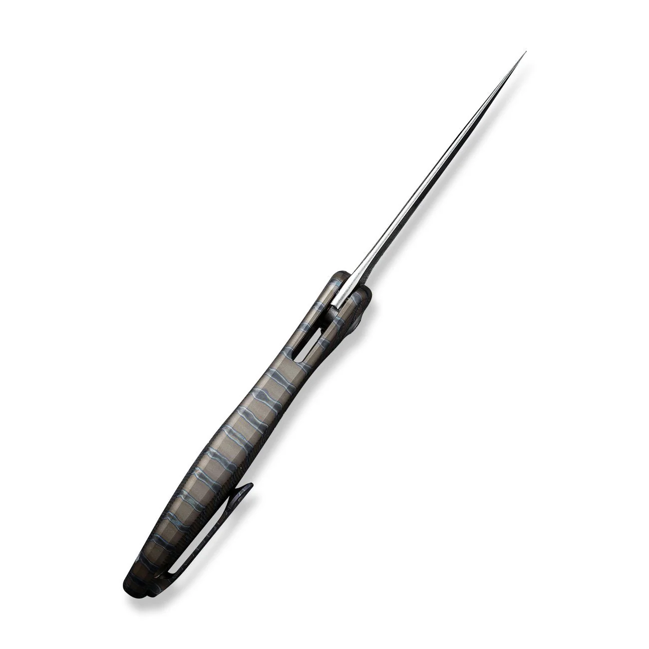 WEKNIFE Synergy2v2 Flipper Knife Titanium Handle (3.49" CPM 20CV Blade) WE18046D-2 - Image 9