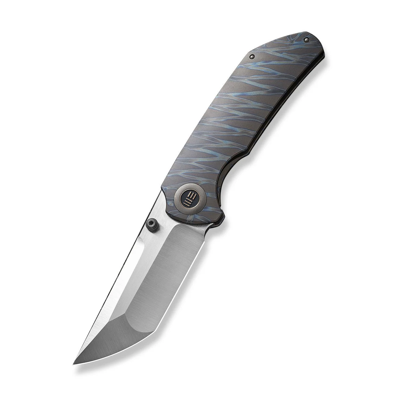 WEKNIFE Thug XL Thumb Stud Knife Titanium Handle (3.35" CPM 20CV Blade) WE20028D-2 - Image 3