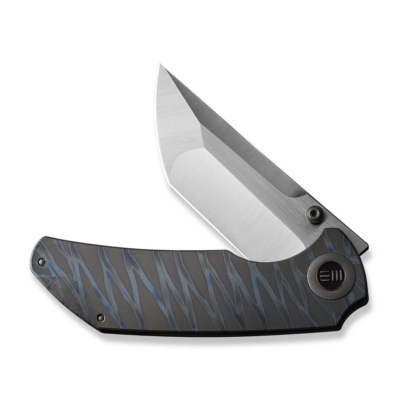 WEKNIFE Thug XL Thumb Stud Knife Titanium Handle (3.35" CPM 20CV Blade) WE20028D-2 - Image 5