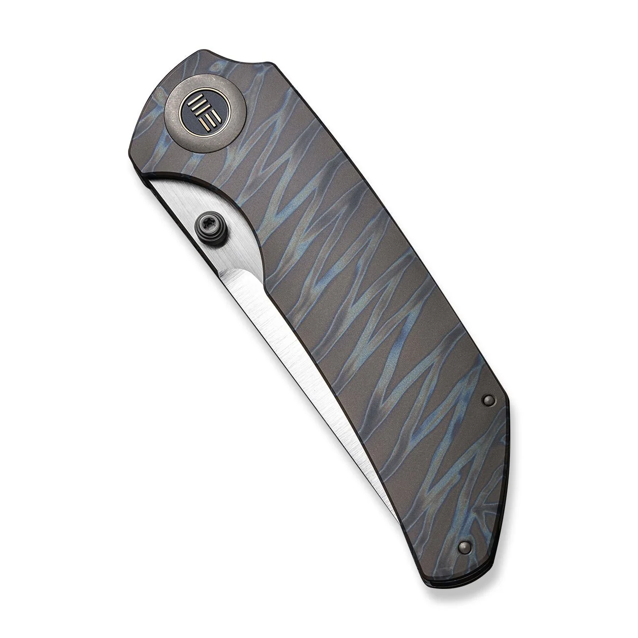 WEKNIFE Thug XL Thumb Stud Knife Titanium Handle (3.35" CPM 20CV Blade) WE20028D-2 - Image 6
