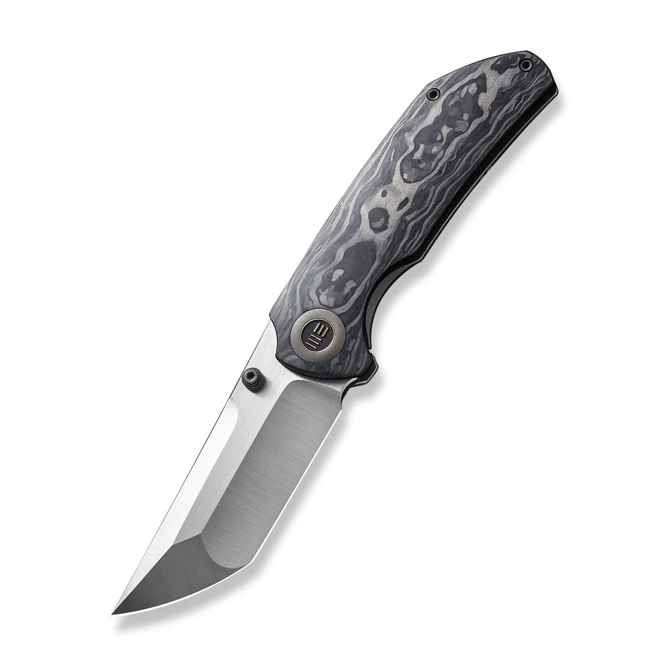 WEKNIFE Thug XL Thumb Stud Knife Titanium & Carbon Fiber Handle (3.35" CPM 20CV Blade) WE20028E-1 - Image 3