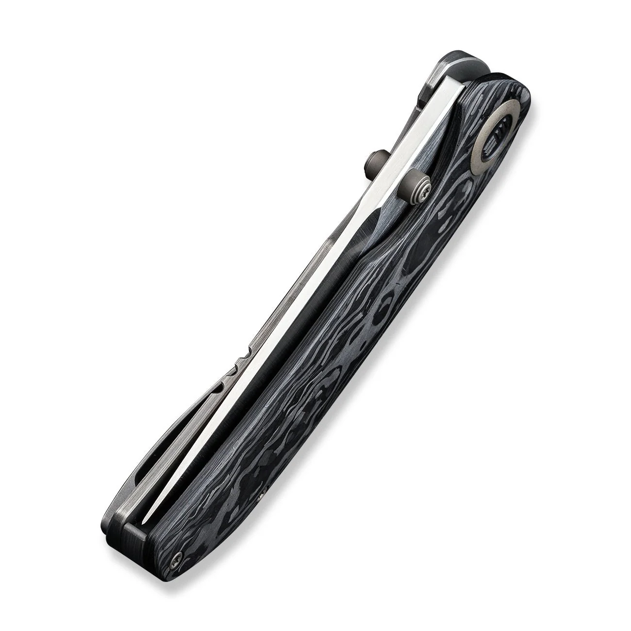 WEKNIFE Thug XL Thumb Stud Knife Titanium & Carbon Fiber Handle (3.35" CPM 20CV Blade) WE20028E-1 - Image 8