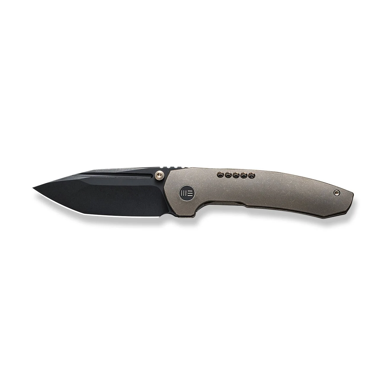 WEKNIFE Trogon Thumb Stud Knife Titanium Handle (3.2" CPM 20CV Blade) WE22002-2 - Image 4