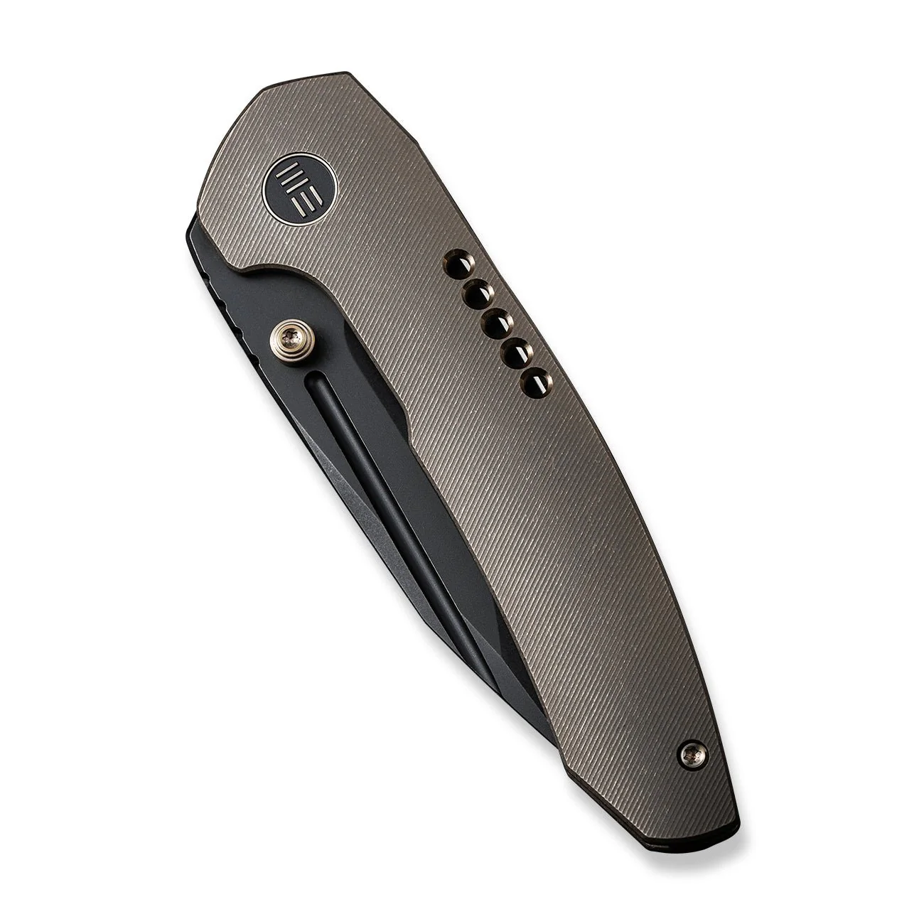 WEKNIFE Trogon Thumb Stud Knife Titanium Handle (3.2" CPM 20CV Blade) WE22002-2 - Image 6