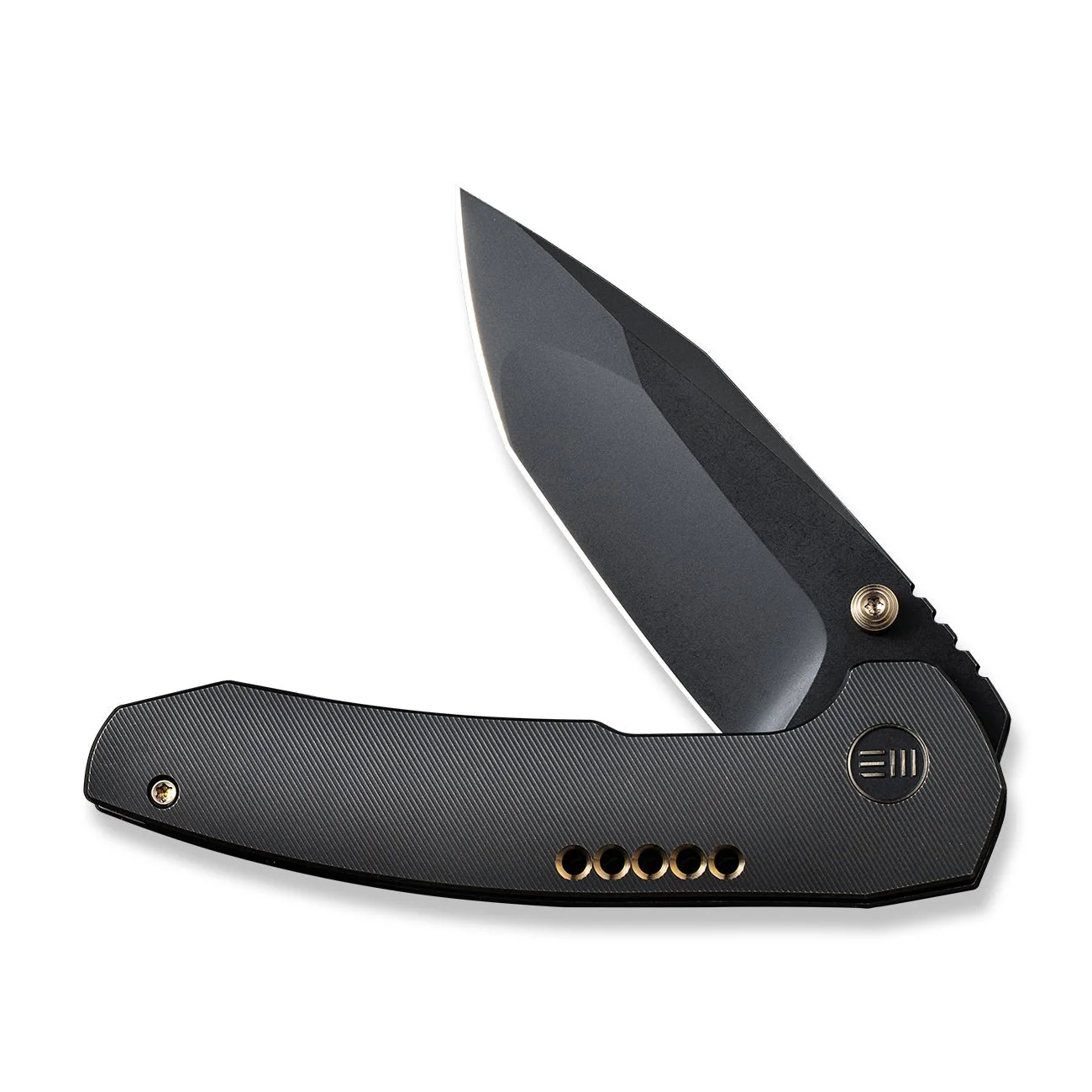 WEKNIFE Trogon Thumb Stud Knife Titanium Handle (3.2" CPM 20CV Blade) WE22002B-2 - Image 5