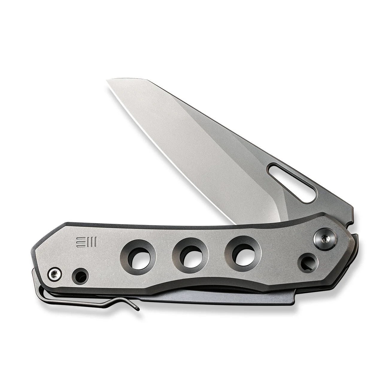 WEKNIFE Vision R Manual Thumb & Thumb Hole & Superlock Knife Titanium Handle (3.54" CPM 20CV Blade) WE21031-1 - Image 5