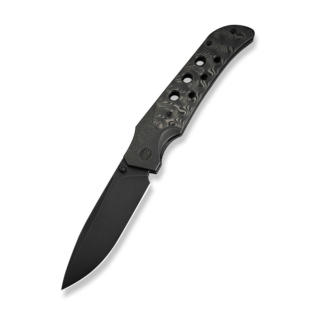 WEKNIFE WE-Guthrie Thumb Stud & Front Flipper Knife Titanium & Carbon Fiber Handle (3.94" CPM 20CV Blade) WE23072B-1 - Image 3