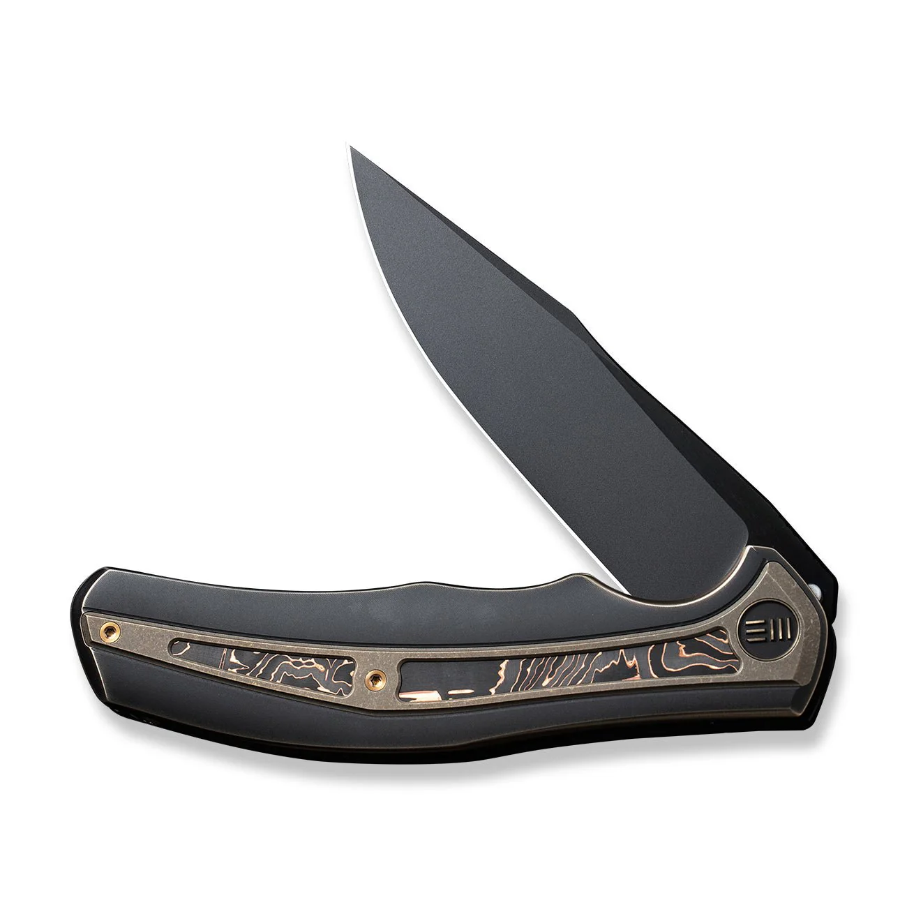 WEKNIFE Zonda Flipper Knife Titanium & Carbon Fiber Handle (4.05" CPM 20CV Blade) WE22016-3 - Image 5