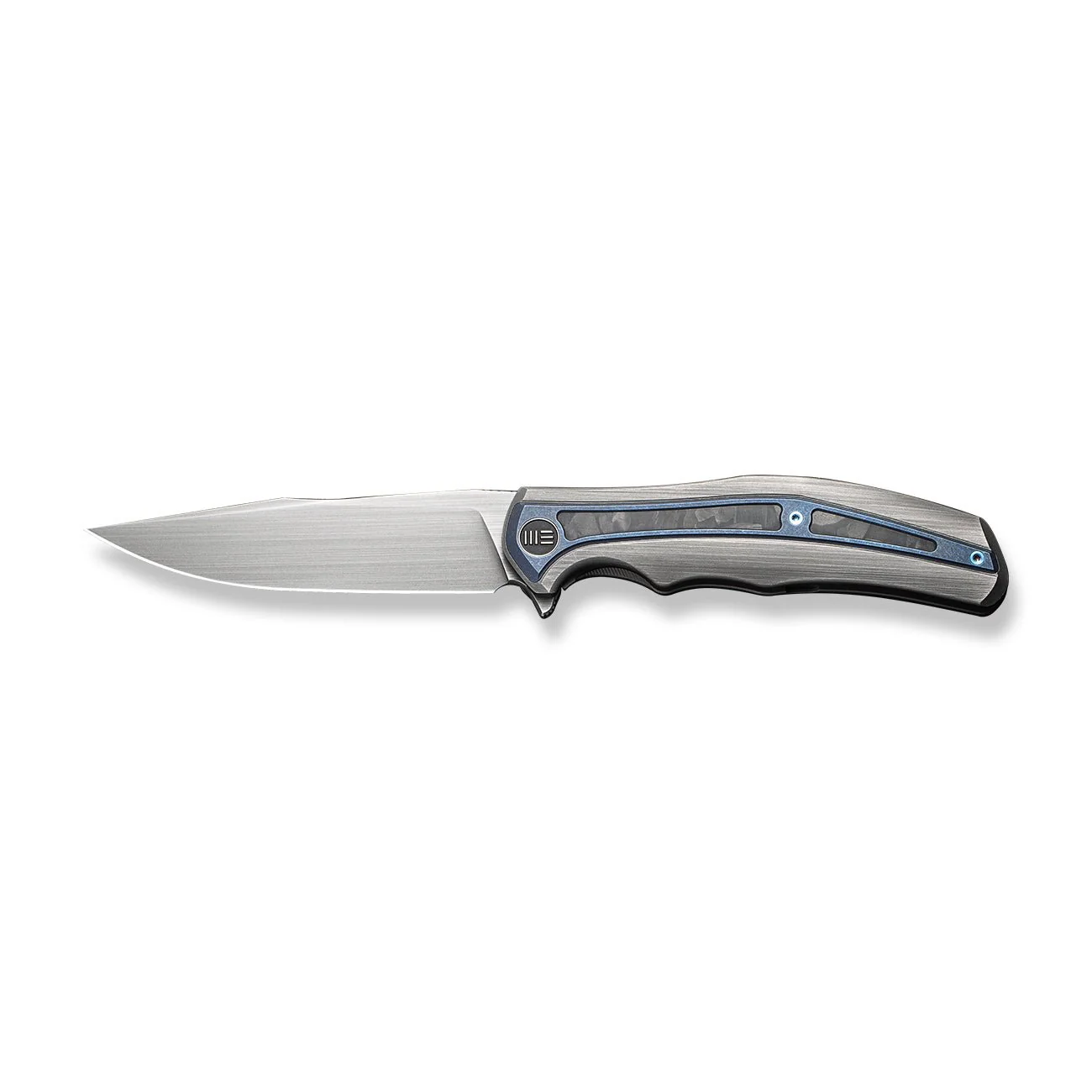 WEKNIFE Zonda Flipper Knife Titanium & Carbon Fiber Handle (4.05" CPM 20CV Blade) WE22016-4 - Image 4